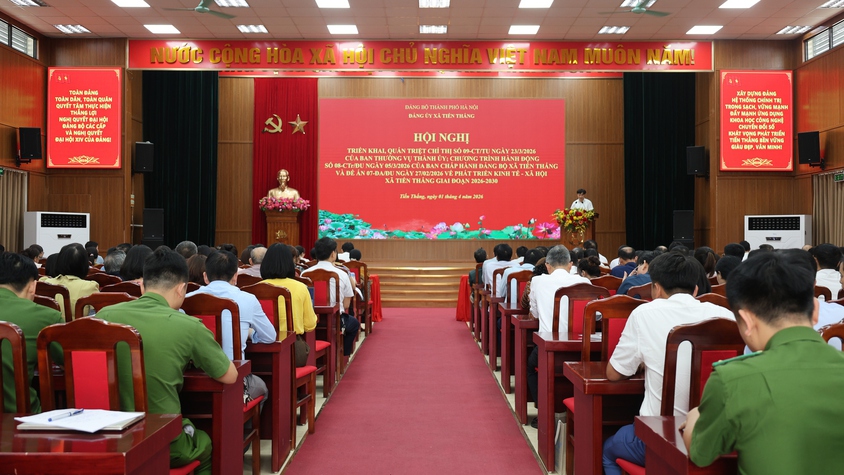 Xã Tiến Thắng phát triển kinh tế theo hướng hiện đại, tăng trưởng nhanh, bền vững