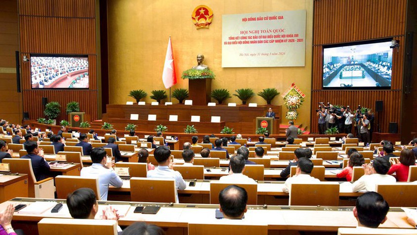 Xã Xuân Mai dự hội nghị trực tuyến toàn quốc tổng kết công tác bầu cử đại biểu Quốc hội khóa XVI và đại biểu HĐND các cấp nhiệm kỳ 2026-2031