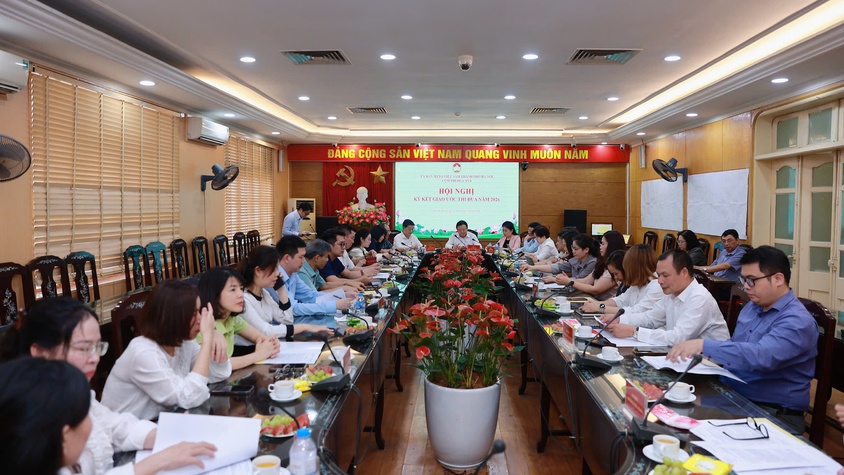 Hội nghị ký giao ước thi đua cụm thi đua số 4 – Ủy ban MTTQ Việt Nam thành phố Hà Nội