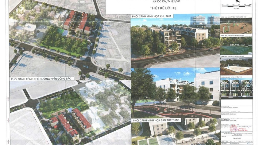 Thông báo lấy ý kiến Quy hoạch tổng mặt bằng dự án: Xây dựng hạ tầng kỹ thuật và chỉnh trang khu dân cư thôn Lương Châu (thuộc ô đât OQH1, ô quy hoạch I.1.3)