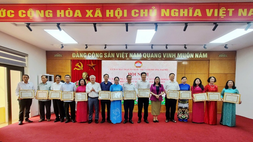 Mặt trận tổ quốc phường Đại Mỗ tổng kết công tác bầu cử và sơ kết công tác quý I, triển khai nhiệm vụ quý II năm 2026