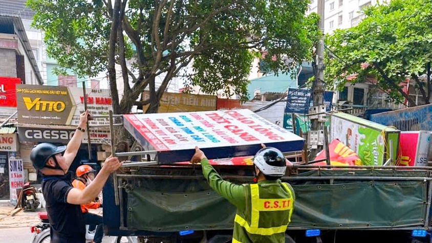 Phường Thanh Liệt quyết liệt triển khai khắc phục  “điểm nghẽn” về trật tự đô thị 