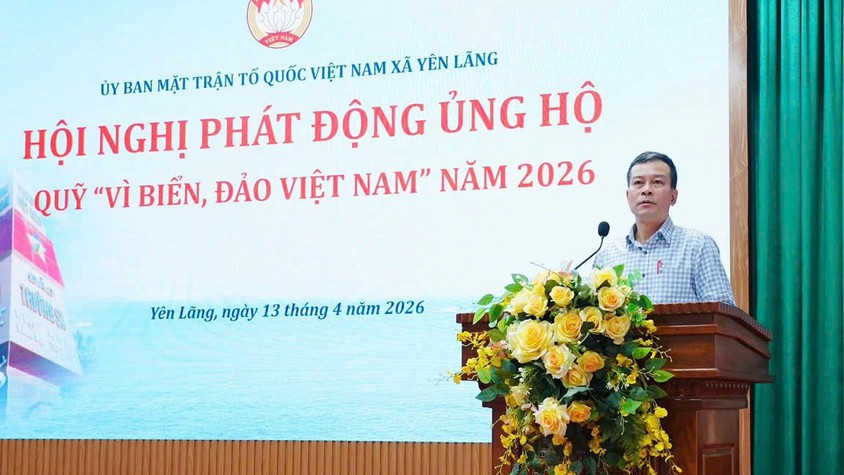 XÃ YÊN LÃNG TỔ CHỨC HỘI NGHỊ PHÁT ĐỘNG ỦNG HỘ QUỸ “VÌ BIỂN, ĐẢO VIỆT NAM” NĂM 2026