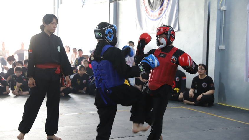 Sôi nổi giải võ thuật học sinh xã Thượng Phúc năm học 2025-2026