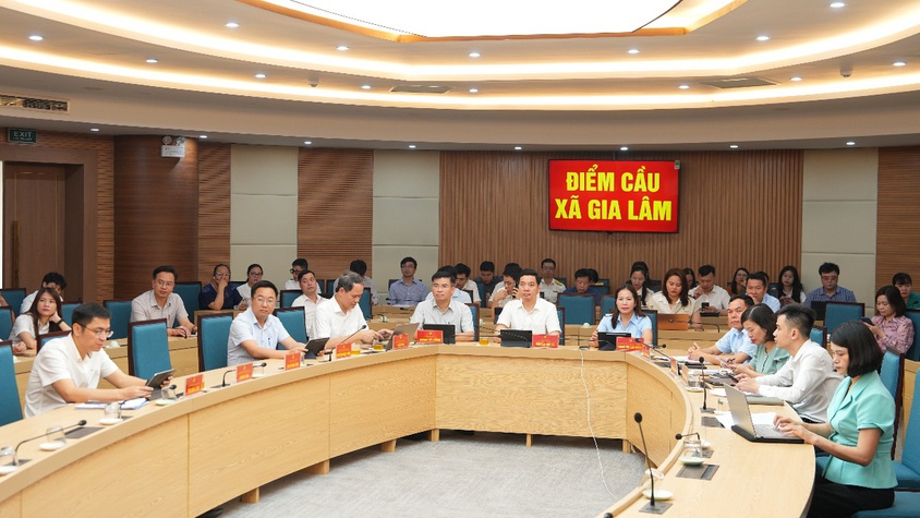 Xã Gia Lâm tham gia Hội nghị toàn quốc nghiên cứu, học tập, quán triệt và triển khai thực hiện Nghị quyết Hội nghị Trung ương 2