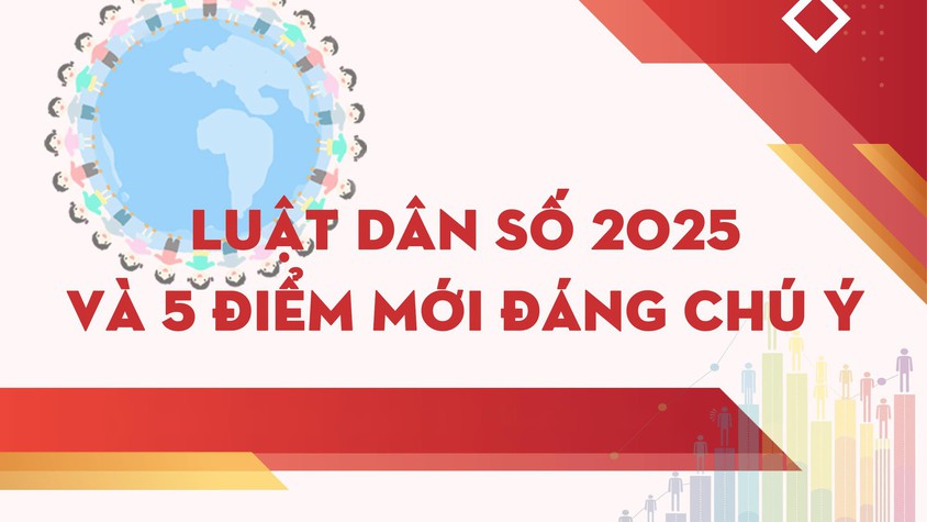 Luật Dân Số 2025 với những điểm mới nổi bật