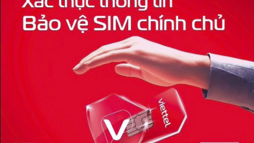 Hướng dẫn xác thực thông tin thuê bao di động