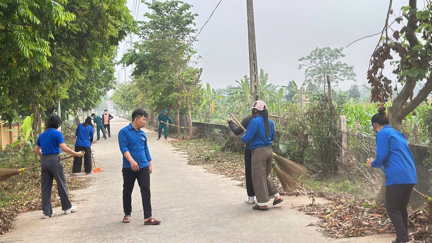 Tuổi trẻ xã Bất Bạt: xung kích, tình nguyện trong hoạt động 