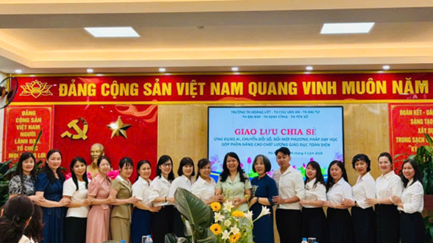 Dấu ấn hoạt động giao lưu chuyên đề liên trường