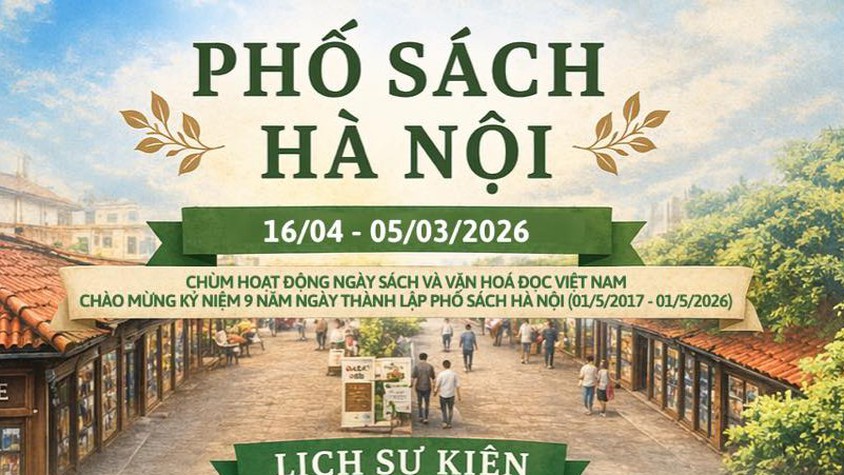 ĐẠI TIỆC VĂN HÓA ĐỌC - PHỐ SÁCH HÀ NỘI 19/12 – ĐIỂM HẸN VĂN HÓA