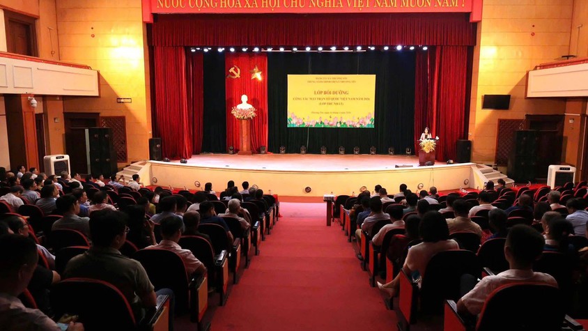 Xã Thượng Phúc tham gia lớp bồi dưỡng nghiệp vụ công tác Mặt trận Tổ quốc Việt Nam năm 2026 (lớp thứ nhất)