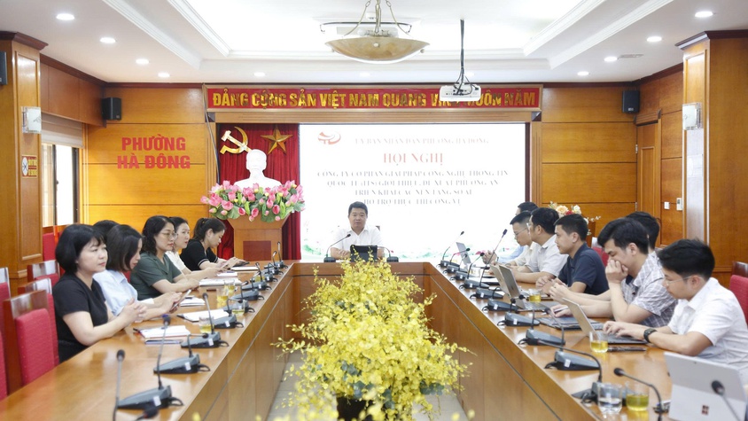 Phường Hà Đông đề xuất triển khai các nền tảng số, AI hỗ trợ thực thi công vụ