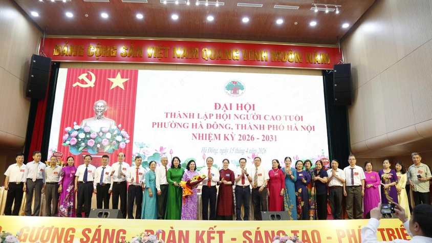 Đại hội thành lập Hội Người cao tuổi phường Hà Đông lần thứ nhất nhiệm kỳ 2026-2031