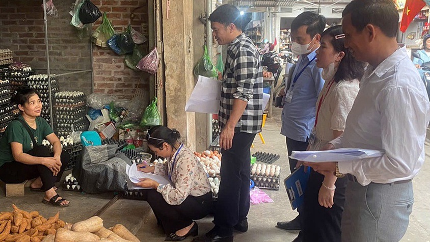 Xuân Mai tăng cường kiểm tra an toàn thực phẩm, truy xuất nguồn gốc nông lâm thủy sản