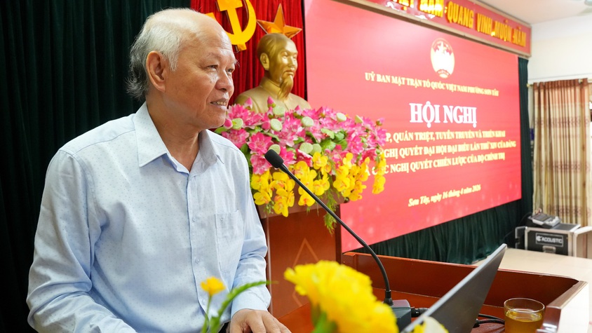 SƠN TÂY TỔ CHỨC HỘI NGHỊ HỌC TẬP, QUÁN TRIỆT, TUYÊN TRUYỀN VÀ TRIỂN KHAI THỰC HIỆN NGHỊ QUYẾT ĐẠI HỘI ĐẠI BIỂU TOÀN QUỐC LẦN THỨ XIV CỦA ĐẢNG.