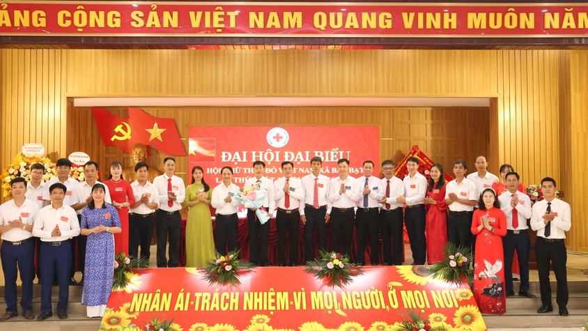 Đại hội Hội Chữ thập đỏ xã Bất Bạt lần thứ I: Lan tỏa giá trị nhân ái, hướng tới phát triển bền vững