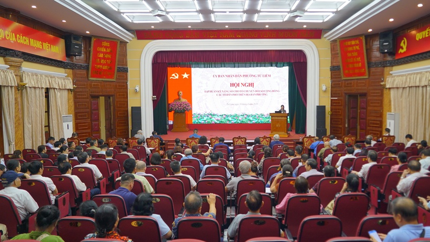 Phường Từ Liêm tổ chức hội nghị tập huấn kỹ năng số cho Tổ chuyển đổi số cộng đồng