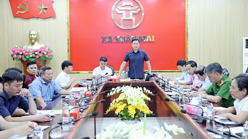 Xuân Mai rà soát kế hoạch phát triển và quản lý chợ trên địa bàn