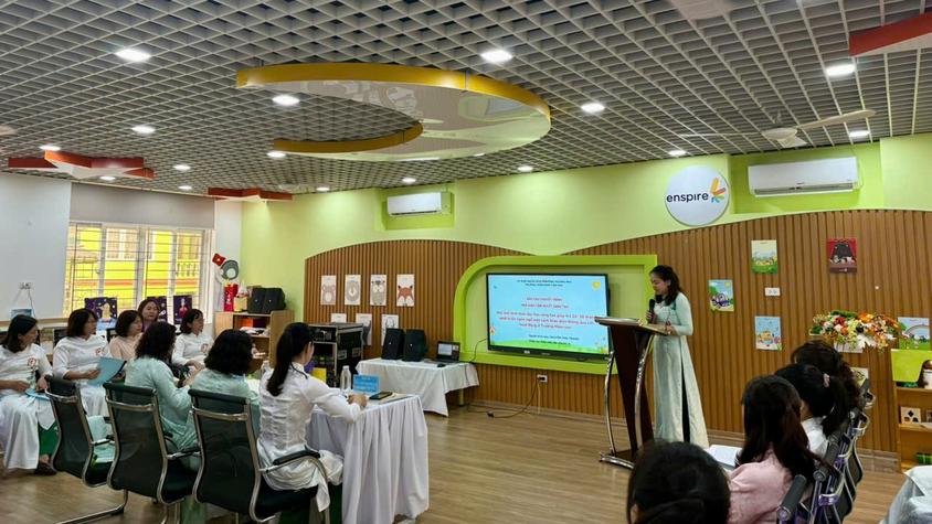 TRƯỜNG MẦM NON TÂN MAI TỔ CHỨC HỘI NGHỊ XÉT DUYỆT 