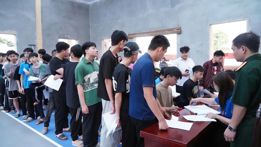 Phường Chương Mỹ thực hiện hiệu quả ngày đầu đăng ký nghĩa vụ quân sự năm 2026