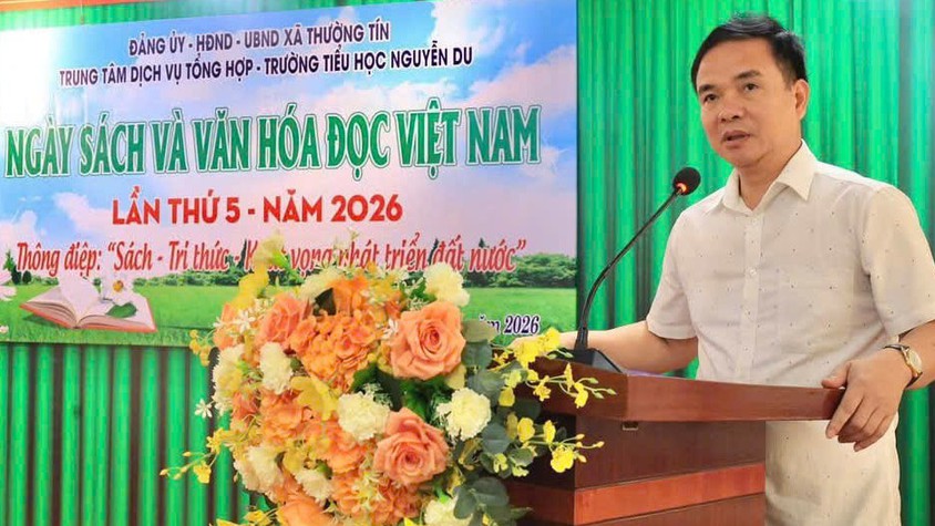 Thường Tín tổ chức Ngày Sách và Văn hóa đọc Việt Nam lần thứ 5 năm 2026