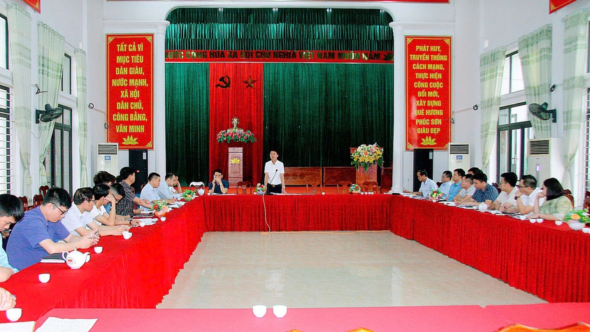 Phúc Sơn quyết liệt tháo gỡ điểm nghẽn, đẩy nhanh tiến độ giải ngân vốn đầu tư công