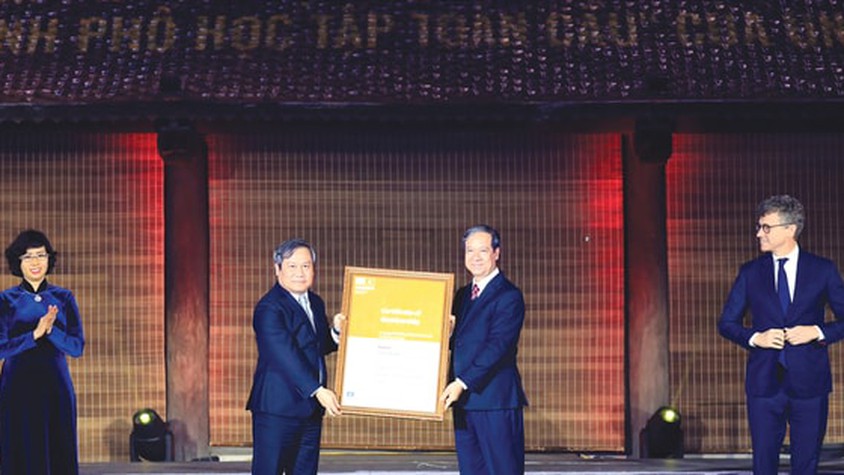 Hà Nội gia nhập Mạng lưới Thành phố học tập toàn cầu của UNESCO: Nền tảng vững chắc cho xã hội học tập