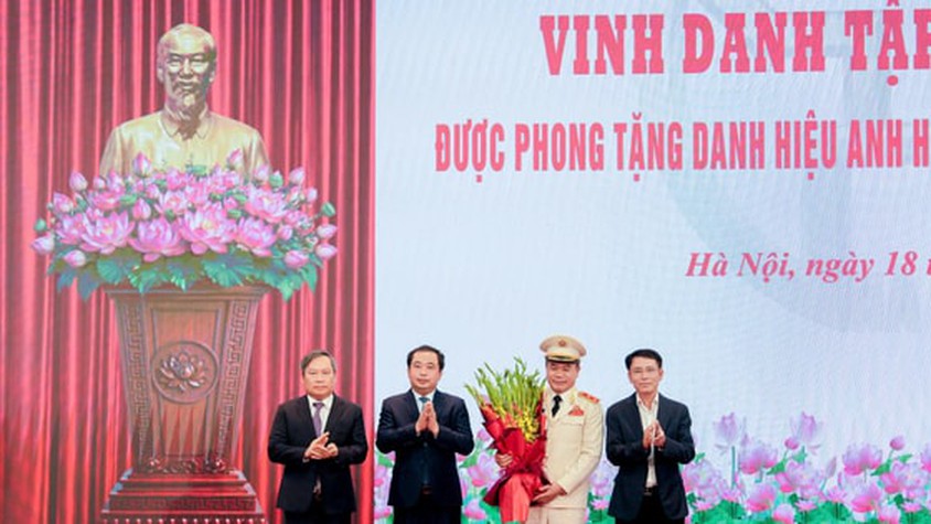 Bí thư Thành ủy Trần Đức Thắng: Lan tỏa tinh thần phục vụ nhân dân, xây dựng hình mẫu người chiến sĩ Công an Thủ đô thời kỳ mới