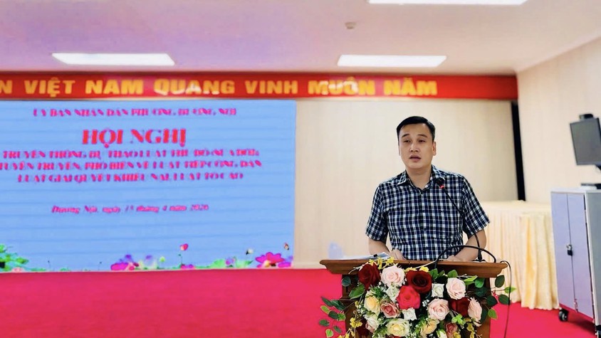 Phường Dương Nội đẩy mạnh truyền thông dự thảo Luật Thủ đô (sửa đổi)