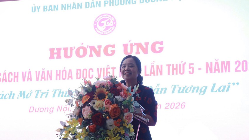 Phường Dương Nội lan tỏa văn hóa đọc hưởng ứng Ngày Sách Việt Nam 21/4
