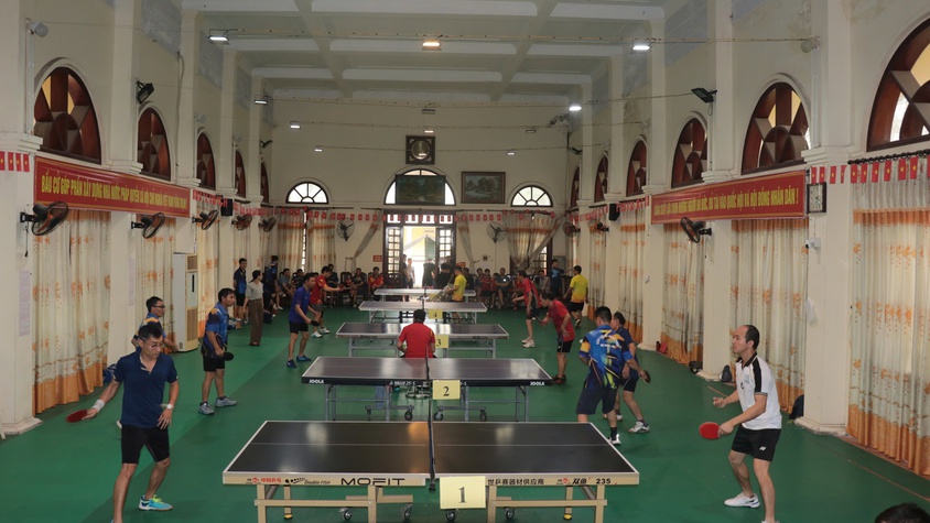 Khai mạc giải Bóng bàn xã Hồng Sơn mở rộng năm 2026