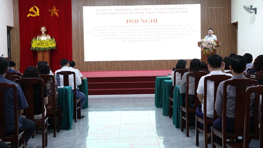 Xuân Mai quán triệt Chỉ thị số 09 của Ban thường vụ Thành ủy về nâng cao hiệu lực, hiệu quả thực thi công vụ; siết chặt kỷ luật, kỷ cương và trách nhiệm của cán bộ