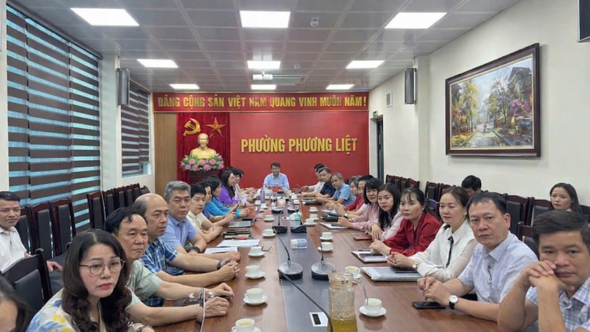 Phường Phương Liệt tham gia Hội nghị giao ban quý I/2026 của Thành phố với cơ sở