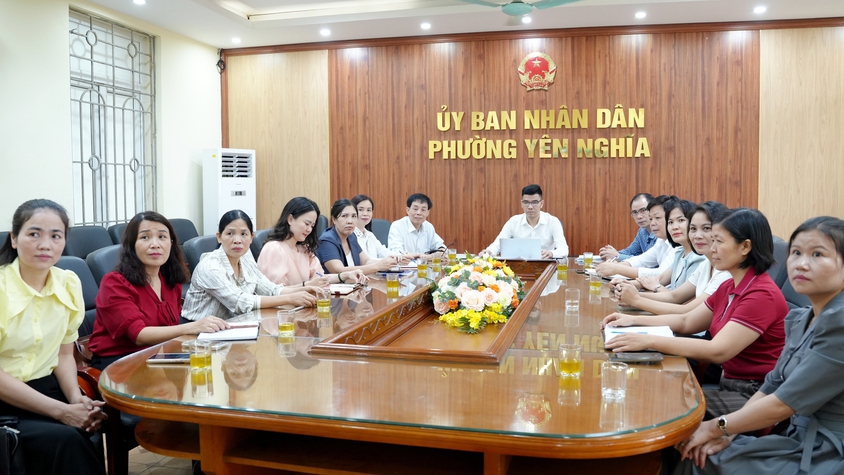 Phường Yên Nghĩa tham dự Hội nghị trực tuyến Ban Chỉ đạo thi tốt nghiệp THPT và tuyển sinh năm học 2026 - 2027