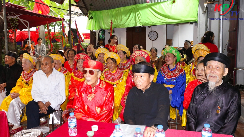 Thôn Phú Mỹ long trọng tổ chức Lễ đón nhận Bằng xếp hạng Di tích lịch sử - văn hóa cấp Thành phố đối với Đền Phú Trinh