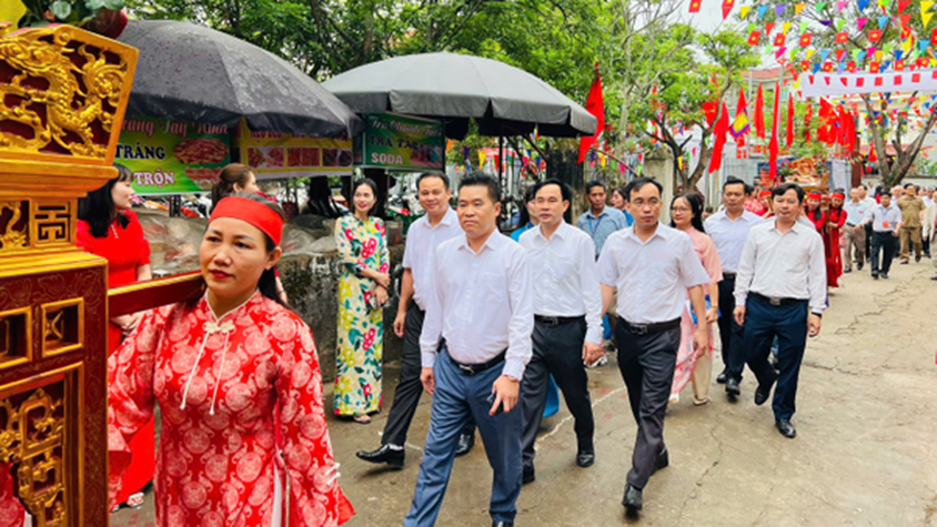 Khai mạc Lễ hội truyền thống Làng Hiệp Lộc