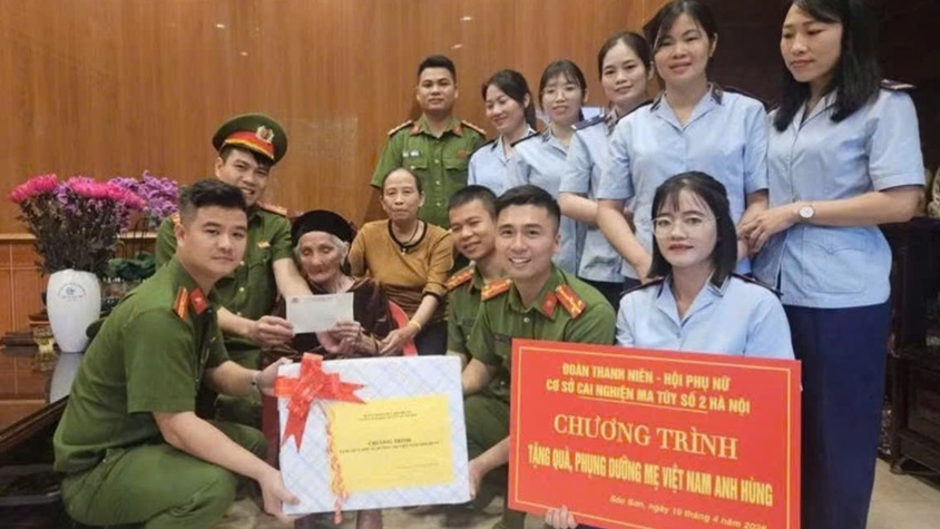 CƠ SỞ CAI NGHIỆN SỐ 2 HÀ NỘI: LẶNG THẦM TRI ÂN TRONG THÁNG 4 LỊCH SỬ