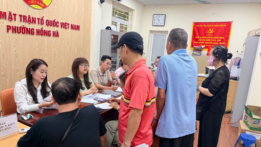 Các tổ công tác tuyên truyền giải phóng mặt bằng cầu Trần Hưng Đạo tiếp tục ra quân trong ngày 20/4