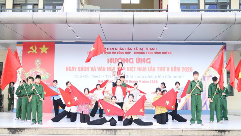 Xã Đại Thanh tổ chức hưởng ứng Ngày sách và văn hóa đọc Việt Nam lần thứ V năm 2026