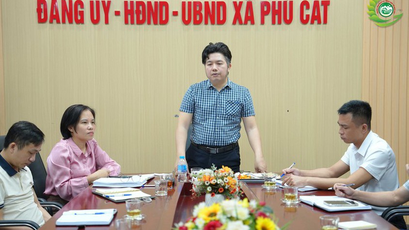 XÃ PHÚ CÁT: SIẾT CHẶT QUẢN LÝ, QUYẾT TÂM CHUẨN HÓA BỮA ĂN BÁN TRÚ TRONG TRƯỜNG HỌC