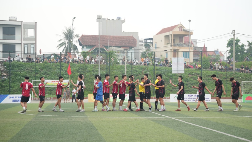 Bán kết Giải bóng đá Nam thanh niên xã Dương Hòa năm 2026