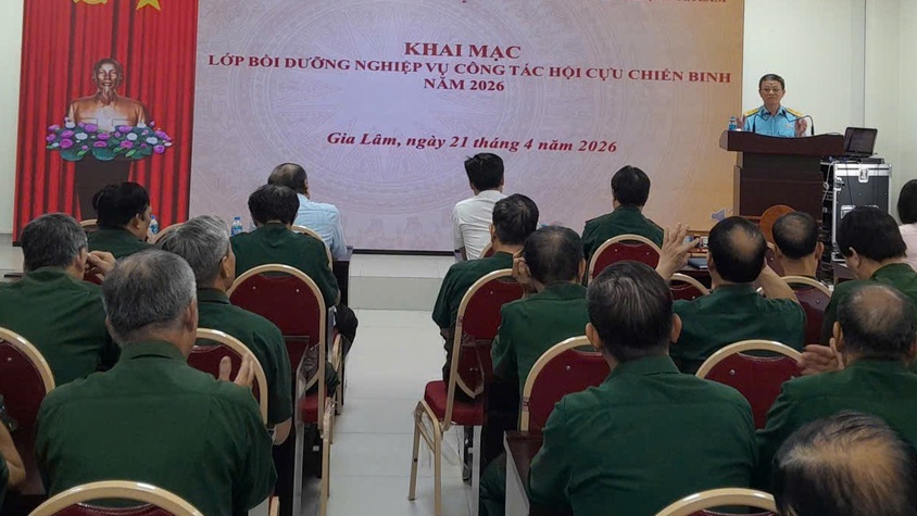 Hội Cựu chiến binh xã Thuận An tập huấn nghiệp vụ công tác Hội năm 2026