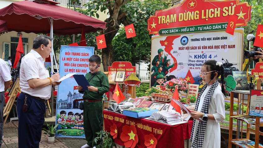 Lan tỏa văn hóa đọc từ cơ sở: Xuân Đỉnh tổ chức nhiều hoạt động ý nghĩa hưởng ứng Ngày Sách và Văn hóa đọc Việt Nam năm 2026