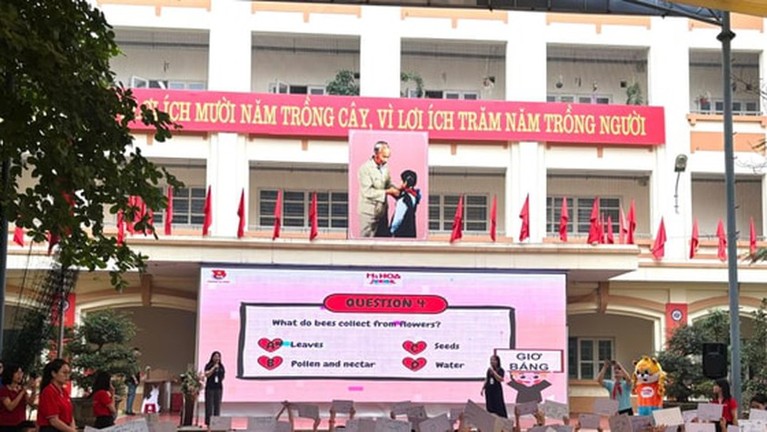 Phường Ba Đình đưa tiếng Anh trở thành ngôn ngữ thứ hai trong trường học