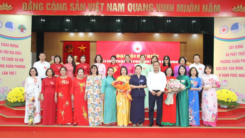 Đại hội Hội Chữ thập đỏ phường Xuân Phương lần thứ I, nhiệm kỳ 2026-2031: Lan tỏa giá trị nhân ái, thực hiện chính sách an sinh xã hội bền vững