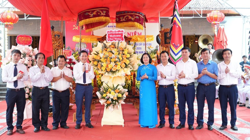 Lễ kỷ niệm 1986 năm khởi nghĩa Hai Bà Trưng; Kỷ niệm 30 năm đón Bằng di tích lịch sử văn hóa cấp Quốc gia và Lễ hội truyền thống làng Vân Môn, xã Liên Minh năm 2026