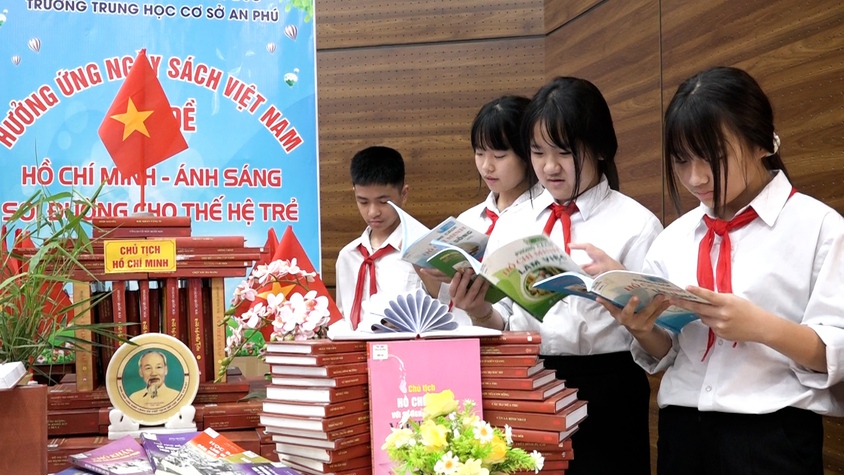 Xã Mỹ Đức Lan tỏa phong trào đọc sách