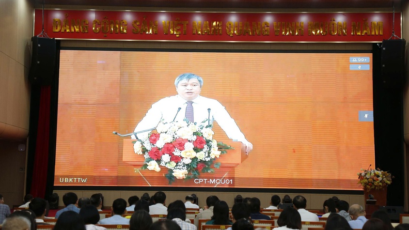 Phường Hà Đông tham gia hội nghị Phổ biến, quán triệt và triển khai thực hiện các văn kiện, nghị quyết về công tác kiểm tra, giám sát, kỷ luật của Đảng