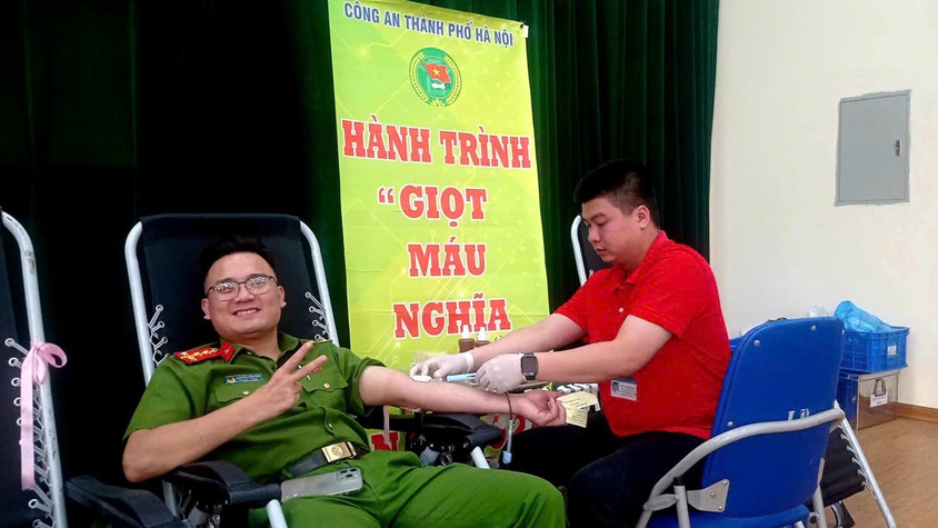 Lan tỏa nghĩa tình từ những giọt máu hồng của Công an xã Liên Minh