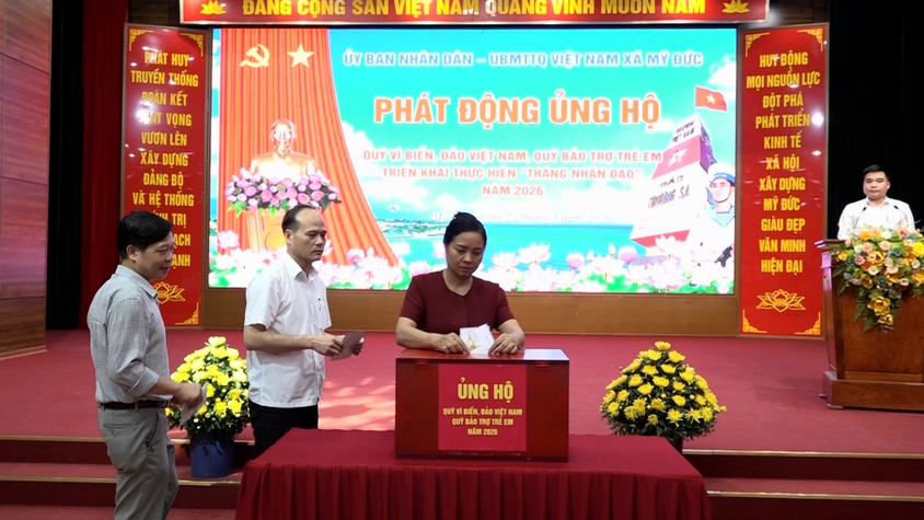 Mỹ Đức phát động ủng hộ Quỹ 